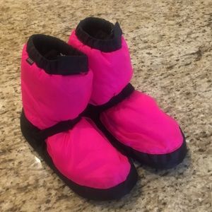 Bloch Pink Dance Booties 💕 Size S (6-7)